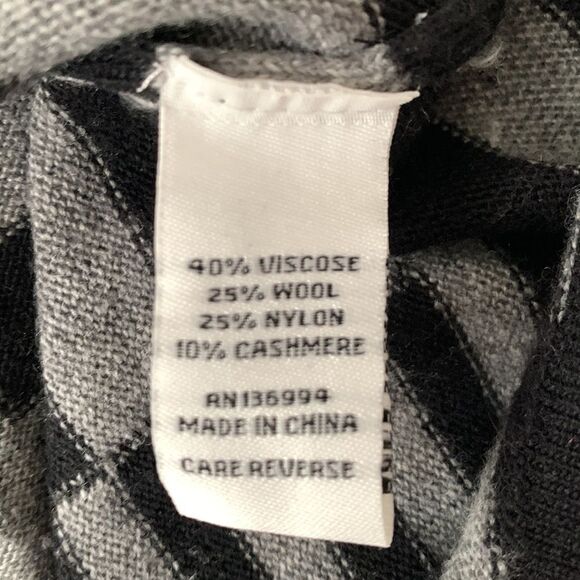 Sioni Studio Cashmere Blend Striped Sweater Size S - Picture 4 of 10